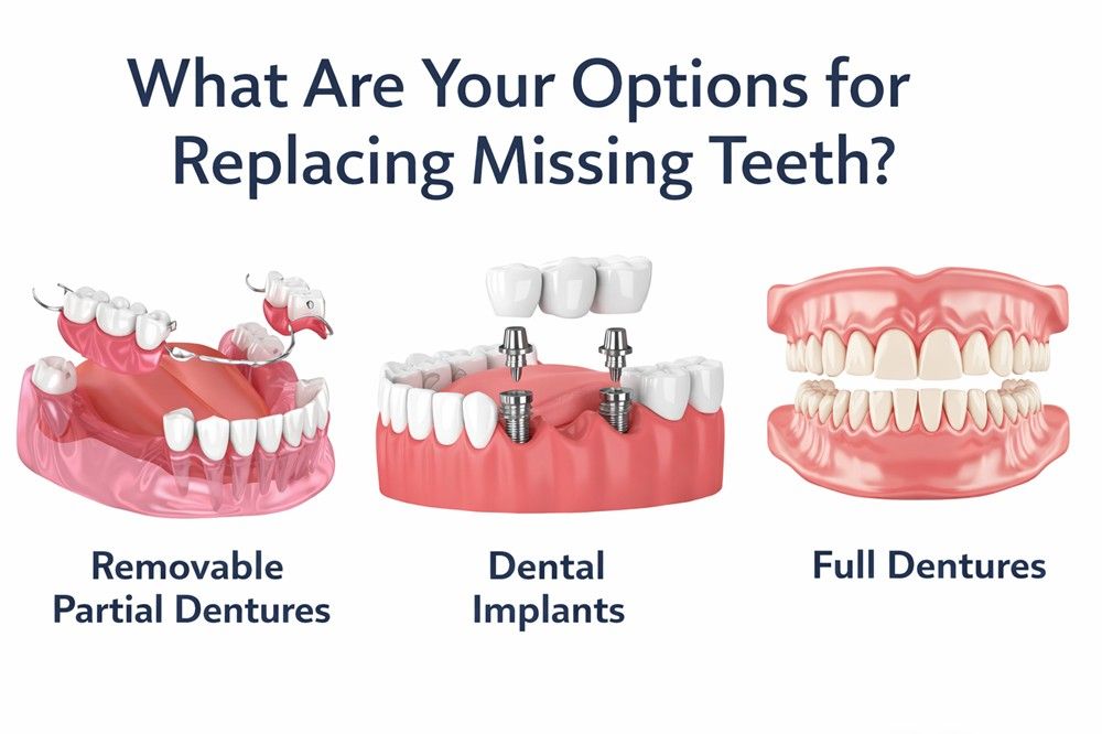 What Are Your Options for Replacing Missing Teeth?